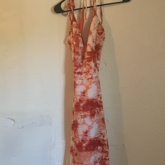 Large full length halter dress. New with tags. - Picture 2 of 3